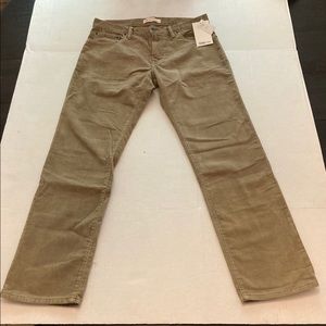 Men’s 30x30 beige/tan Gap corduroy pants